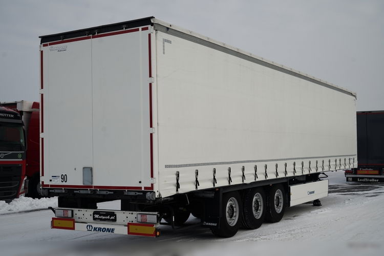 Krone FIRANKA / 2024 ROK / KOSZ NA PALETY / 2 OSIE PODNOSZONE / MAŁO UŻYWANA / zdjęcie 7