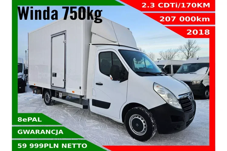 Opel movano Kontener 8 ePAL 59999zł NETTO 2.3 CDTi/170KM zdjęcie 1