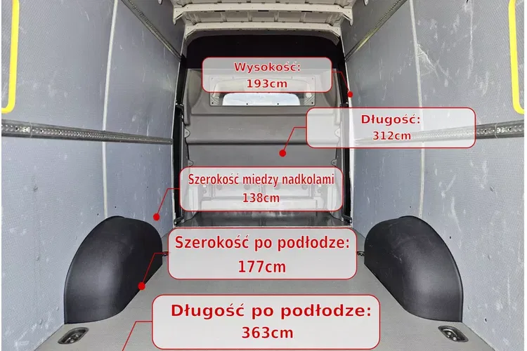 Volkswagen Crafter L3H2 129900zł NETTO Brygadówka 7 osób 2.0TDi/140KM zdjęcie 18