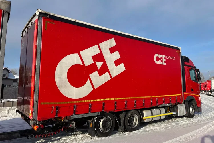 Mercedes ACTROS MP5 euro6 6x2 jumbo zestaw 120m 38palet zdjęcie 2