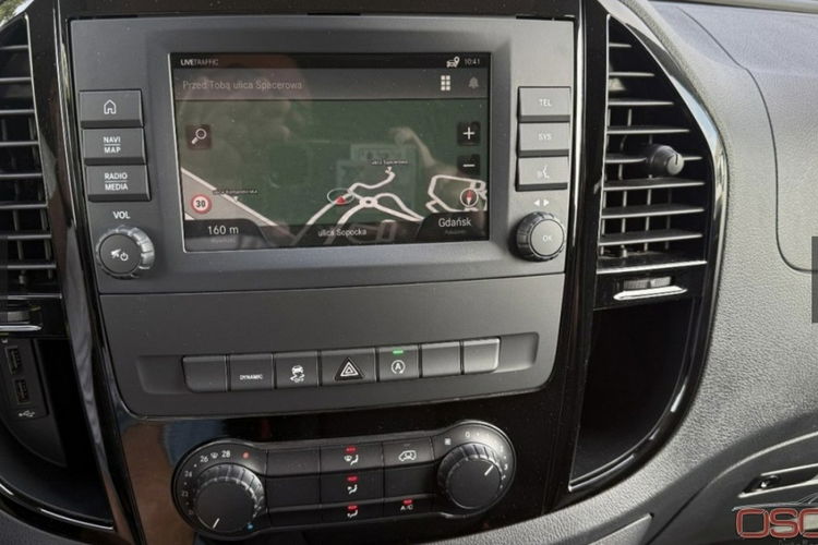 Mercedes Vito BRYGADÓWK 6 OS. EXTRA LONG BOGATO WYPOSAŻONY 33 TYS KM GWARANCJA 1.R zdjęcie 22