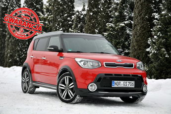 Kia Soul 1.6d(128KM) Led Navi Kamera Skóry Automat Went.Fotele I Wł Alu18"ASO