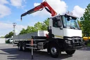Renault K380 6×4 / HDS 7.85 t / Fassi F175 / 120 tys. km / wywrotka 2-stronna / 18 EPAL zdjęcie 12