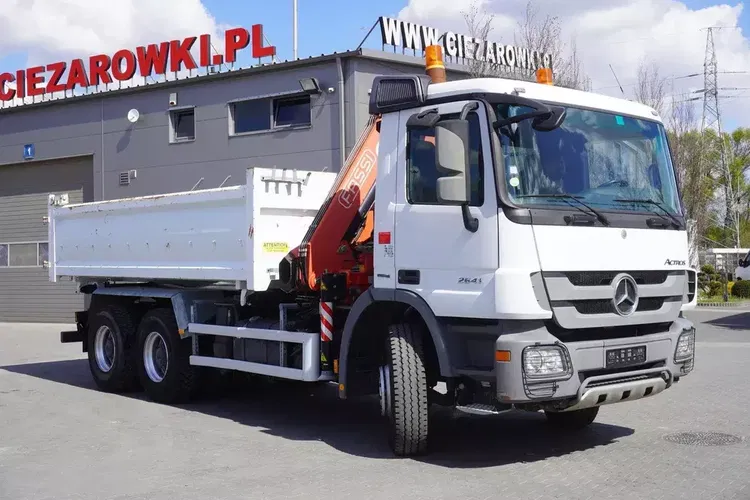 Mercedes Actros 2641 6x4/ HDS / Wywrot / 110 tys.km zdjęcie 10