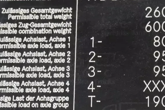 Mercedes Actros 2641 6x4/ HDS / Wywrot / 110 tys.km zdjęcie 9