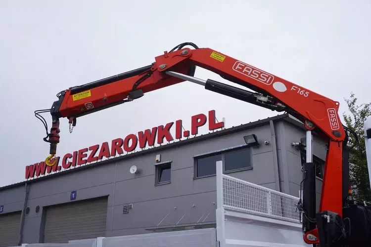 Mercedes Antos 2540 / Burtowy 15 EPAL / HDS Fassi F165 / 6.1 t / Zasięg 8 m / pilot / rotator / 1600 MTH / oś skrętna zdjęcie 18