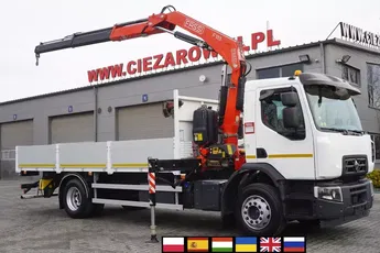 Renault C280 DTI 8 / HDS Fassi 5.6 t / Zasięg 8 m / Platforma 15 EPAL