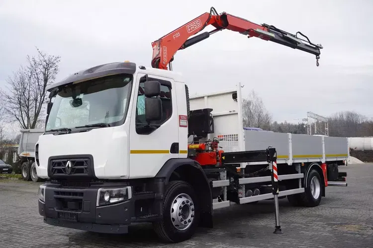 Renault C280 DTI 8 / HDS Fassi 5.6 t / Zasięg 8 m / Platforma 15 EPAL zdjęcie 19