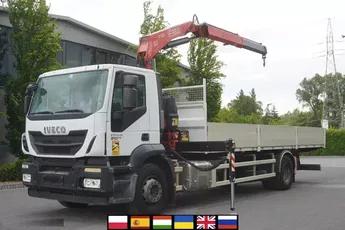 Iveco Stralis 19.310 E6 / Platforma 19 EPAL / Fassi F135 / 225 MTH / 5.7 t