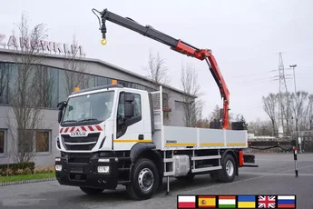 Iveco Stralis X-Way 310 4x2 E6 / dźwig Fassi F155 / 670 MTH / Pilot / Rotator / 130 tys. km