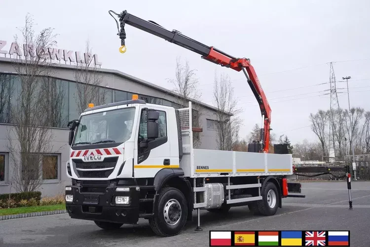 Iveco Stralis X-Way 310 4x2 E6 / dźwig Fassi F155 / 670 MTH / Pilot / Rotator / 130 tys. km zdjęcie 1