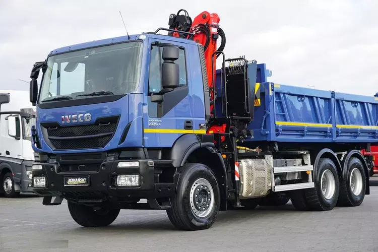 Iveco TRAKKER / 380T41 / E 6 / WYWROTKA + HDS / 6 X 4 / ROTATOR zdjęcie 23