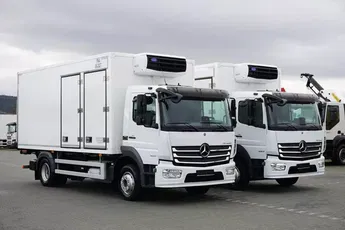 Mercedes ATEGO / 1223 / ACC / EURO 6 / CHŁODNIA + WINDA / MULTITEMPERATURA