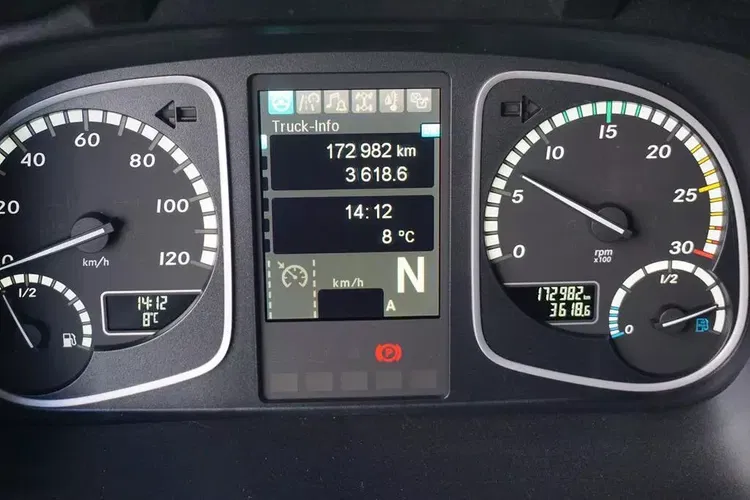 Mercedes ATEGO / 1223 / ACC / EURO 6 / CHŁODNIA + WINDA / MULTITEMPERATURA zdjęcie 13