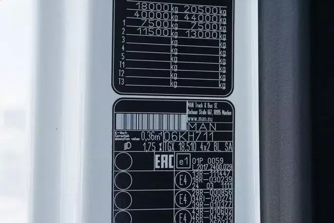 MAN TGX / 18.510 / EURO 6 / GX / ACC / RETARDER / I – COOL zdjęcie 11