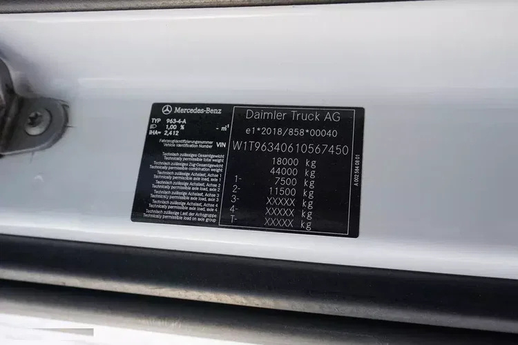 Mercedes ACTROS / 1845 / E 6 / MP 5 / ACC / MEGA / LOW DECK / RETARDER / BIG SPACE zdjęcie 11