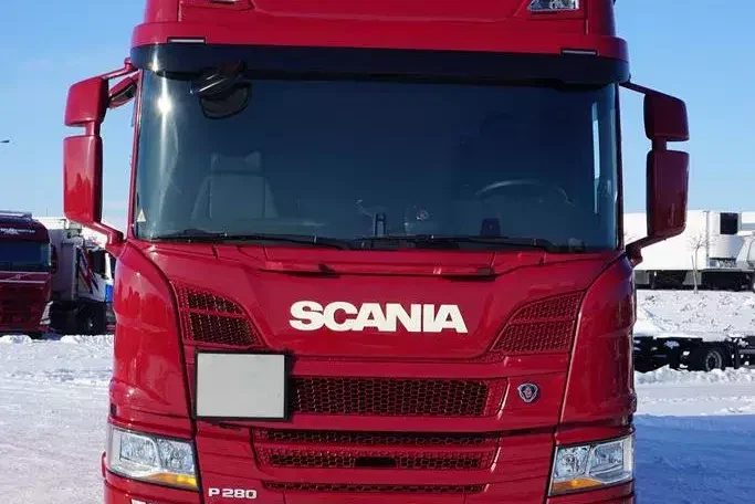 Scania P 280 / ACC / E 6 / FIRANKA + WINDA / 20 PALET / DŁ. 8.2 M / OŚ SKRĘTNA zdjęcie 14