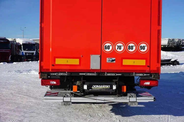 Scania P 280 / ACC / E 6 / FIRANKA + WINDA / 20 PALET / DŁ. 8.2 M / OŚ SKRĘTNA zdjęcie 36