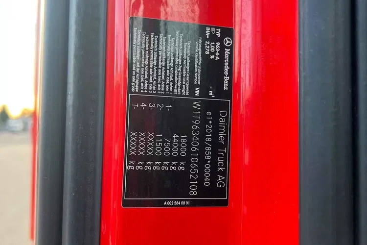 Mercedes ACTROS L prokontraktowy zdjęcie 9