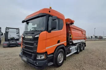Scania R500 B 8x4 / KH-KIPPER / Kab. sypialna / oś podnoszona