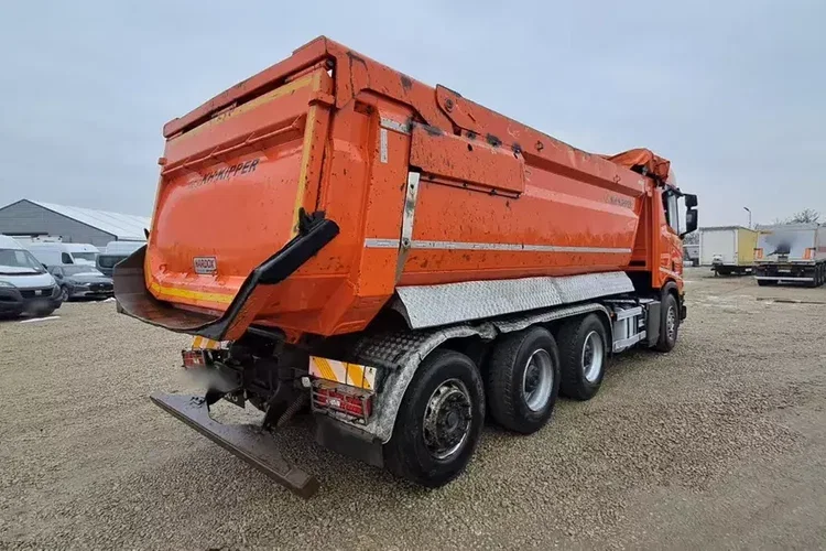 Scania R500 B 8x4 / KH-KIPPER / Kab. sypialna / oś podnoszona zdjęcie 5