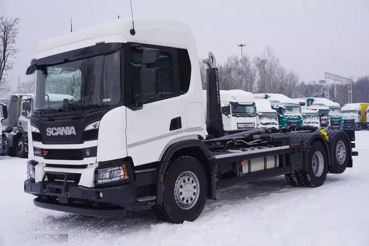 Scania P420 B6x2 4 / Hakowiec Meiller Kipper Tectrum RS 21 / 2026 / bez przebiegu zdjęcie 13