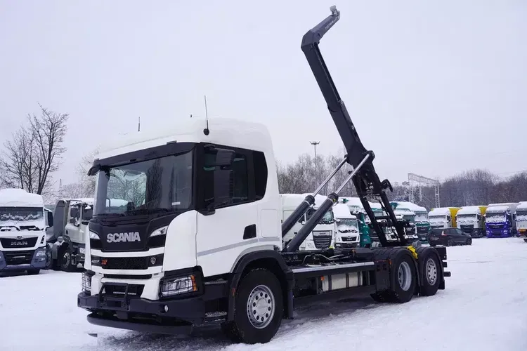 Scania P420 B6x2 4 / Hakowiec Meiller Kipper Tectrum RS 21 / 2026 / bez przebiegu zdjęcie 14