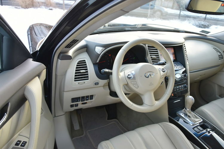 Infiniti FX 35 AWD 3.5 V6 277KM 2011r. skóra el klapa kamera SUPER STAN zdjęcie 17