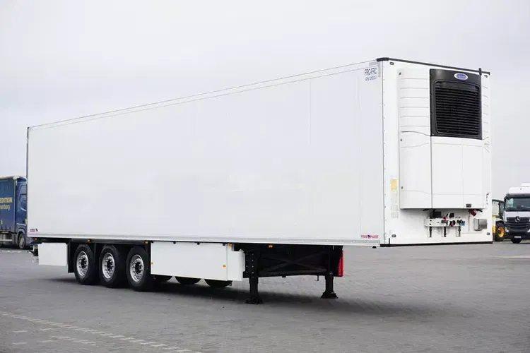 Schmitz / CHŁODNIA / CARRIER VECTOR 1550 / OŚ PODNOSZONA zdjęcie 2