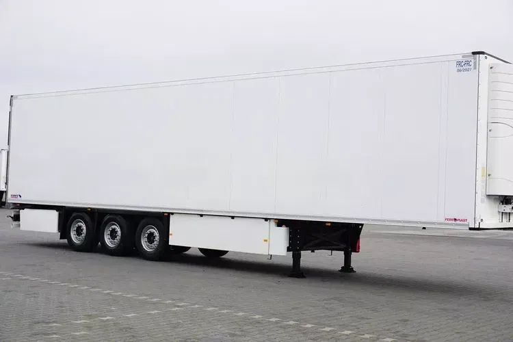 Schmitz / CHŁODNIA / CARRIER VECTOR 1550 / OŚ PODNOSZONA zdjęcie 4