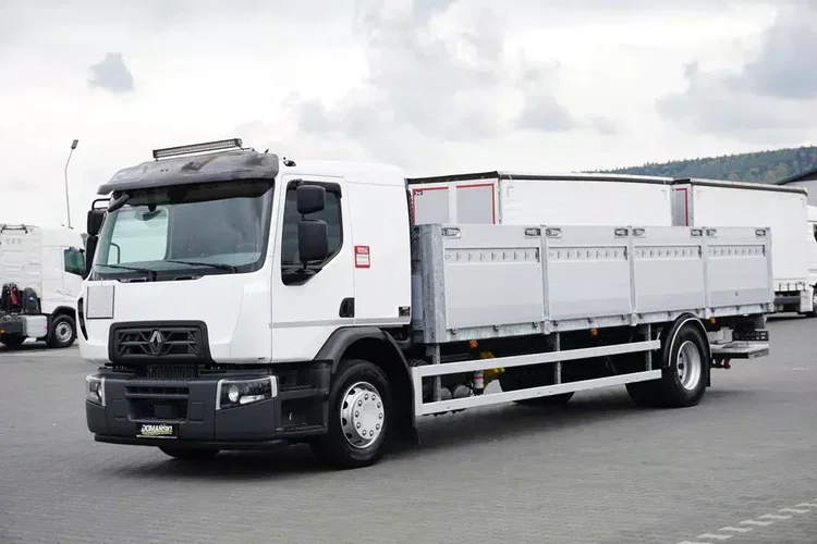 Renault D 280 / ACC / E 6 / BURTOWY + WINDA / ŁAD. 9953 KG / PEŁNY ADR zdjęcie 1