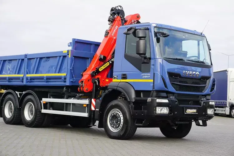 Iveco TRAKKER / 380T41 / E 6 / WYWROTKA + HDS / 6 X 4 / ROTATOR zdjęcie 36