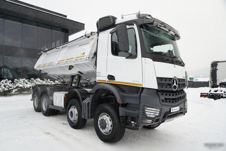 Mercedes AROCS 4145 / 8x6 / WYWROTKA  3- STRONNA   / HYDROBURTA / BORDMATIC / MEILLER KIPPER /  MANUAL  / zdjęcie 10