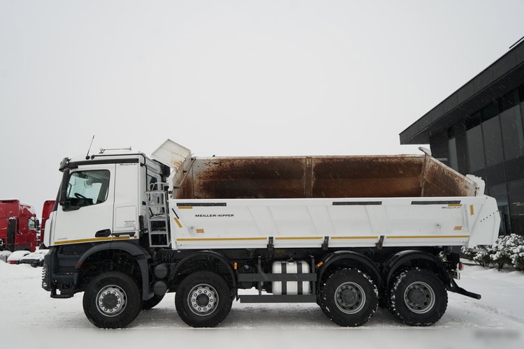 Mercedes AROCS 4145 / 8x6 / WYWROTKA  3- STRONNA   / HYDROBURTA / BORDMATIC / MEILLER KIPPER /  MANUAL  / zdjęcie 13