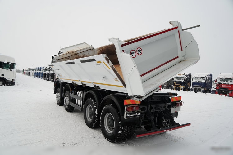 Mercedes AROCS 4145 / 8x6 / WYWROTKA  3- STRONNA   / HYDROBURTA / BORDMATIC / MEILLER KIPPER /  MANUAL  / zdjęcie 14