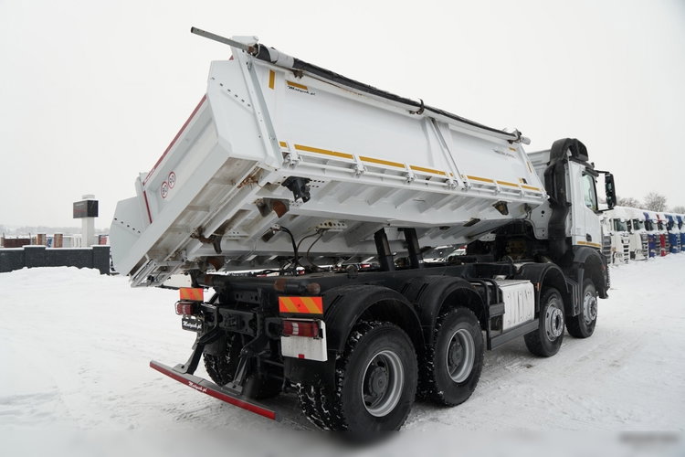 Mercedes AROCS 4145 / 8x6 / WYWROTKA  3- STRONNA   / HYDROBURTA / BORDMATIC / MEILLER KIPPER /  MANUAL  / zdjęcie 15