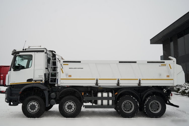 Mercedes AROCS 4145 / 8x6 / WYWROTKA  3- STRONNA   / HYDROBURTA / BORDMATIC / MEILLER KIPPER /  MANUAL  / zdjęcie 20