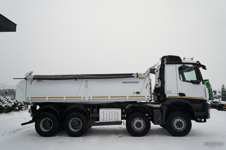 Mercedes AROCS 4145 / 8x6 / WYWROTKA  3- STRONNA   / HYDROBURTA / BORDMATIC / MEILLER KIPPER /  MANUAL  / zdjęcie 23