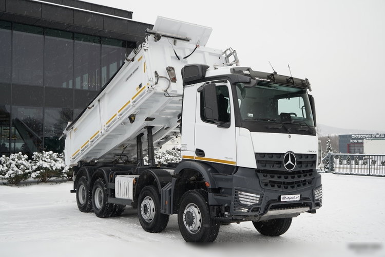 Mercedes AROCS 4145 / 8x6 / WYWROTKA  3- STRONNA   / HYDROBURTA / BORDMATIC / MEILLER KIPPER /  MANUAL  / zdjęcie 3