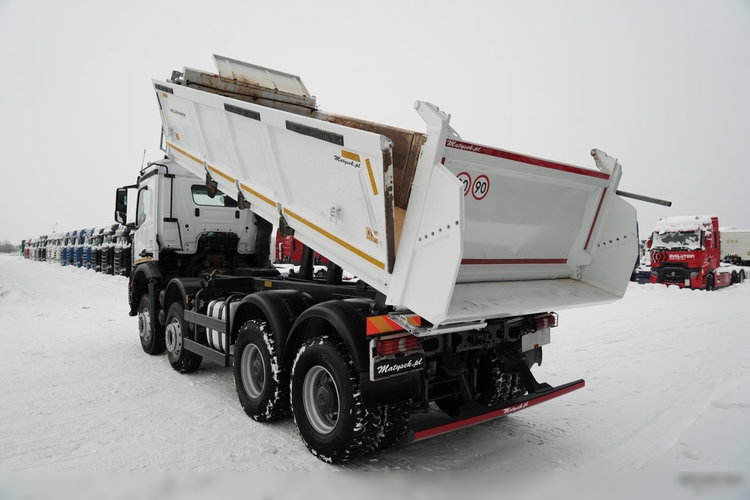 Mercedes AROCS 4145 / 8x6 / WYWROTKA  3- STRONNA   / HYDROBURTA / BORDMATIC / MEILLER KIPPER /  MANUAL  / zdjęcie 6