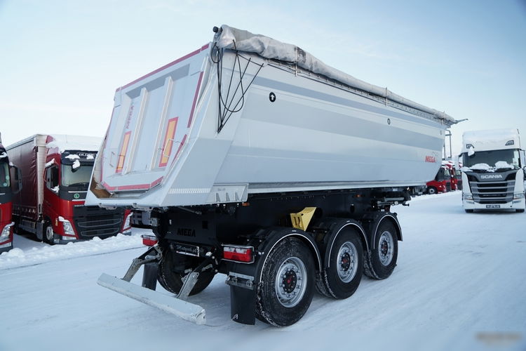 Mega WYWROTKA / 26 m3 / STALOWA / STANDARD / OŚ PODNOSZONA / SAF  FARYCZNIE NOWA   zdjęcie 9