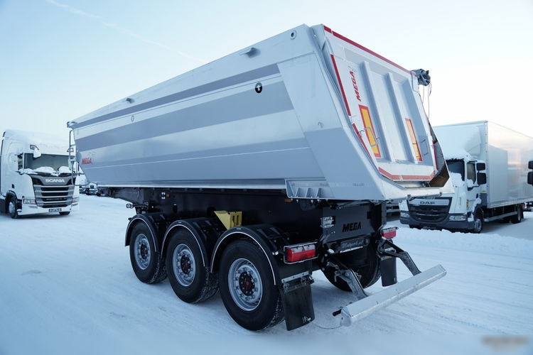 Mega WYWROTKA / 26 m3 / STALOWA / STANDARD / OŚ PODNOSZONA / SAF  FARYCZNIE NOWA   zdjęcie 6