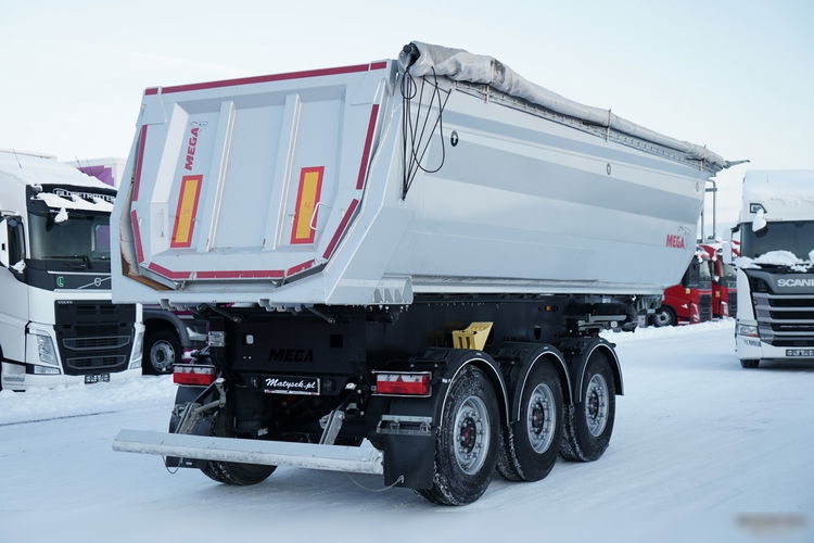 Mega WYWROTKA / 26 m3 / STALOWA / STANDARD / OŚ PODNOSZONA / SAF  FARYCZNIE NOWA   zdjęcie 8