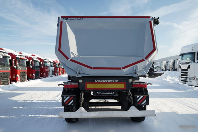 Schwarzmuller WYWROTKA / 26 m3 / STALOWA RYNNA / STANDARD / OŚ PODNOSZONA / SAF / OPONY 100% zdjęcie 14