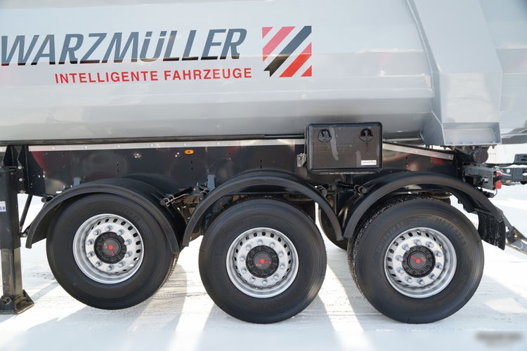 Schwarzmuller WYWROTKA / 26 m3 / STALOWA RYNNA / STANDARD / OŚ PODNOSZONA / SAF / OPONY 100% zdjęcie 19