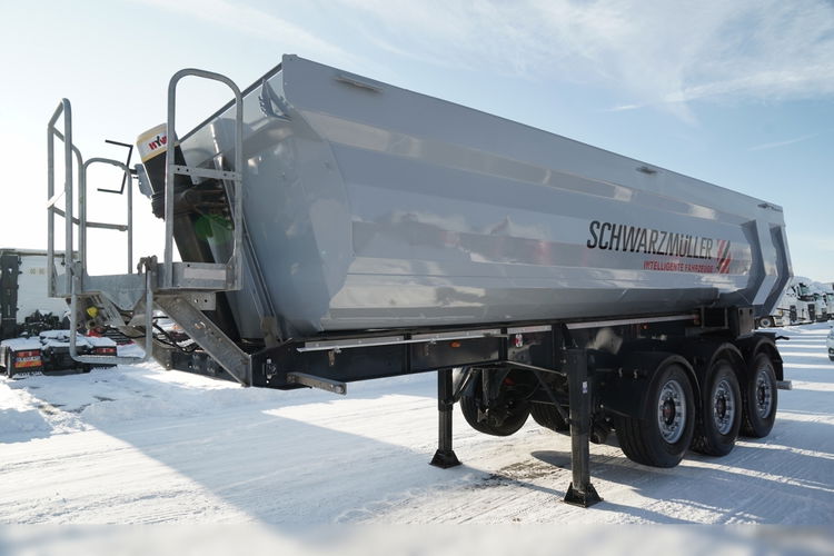 Schwarzmuller WYWROTKA / 26 m3 / STALOWA RYNNA / STANDARD / OŚ PODNOSZONA / SAF / OPONY 100% zdjęcie 6