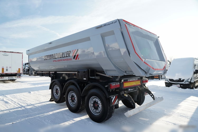 Schwarzmuller WYWROTKA / 26 m3 / STALOWA RYNNA / STANDARD / OŚ PODNOSZONA / SAF / OPONY 100% zdjęcie 7