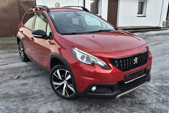 Peugeot 2008 1.6Hdi GT-Line, Navi, Serwis.Parktronic.Ledy.Klimatronic.Pół-skóry