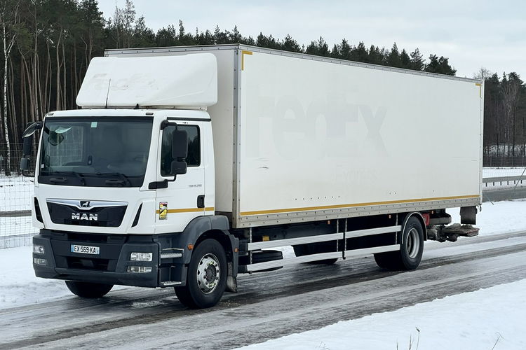 TGM 18.290 Kontener 24 Palet, Automat, Euro 6 MAN TGM 18.290 Kontener 24 Paletowy, Poduszki, Winda, Klima, Gwarancja zdjęcie 1