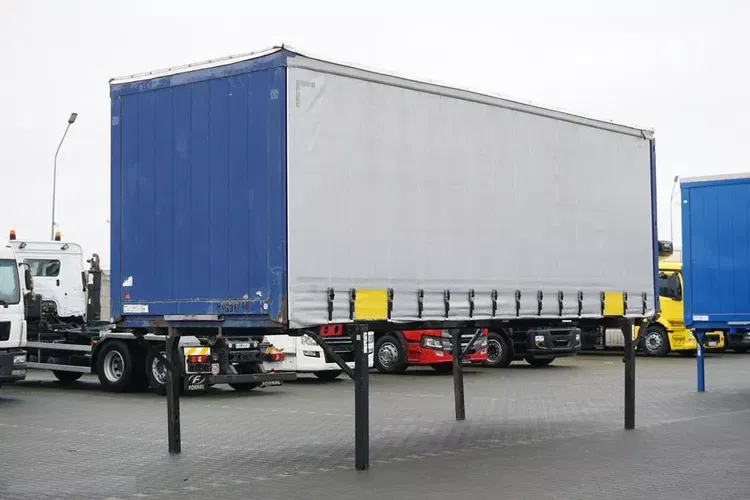 MAN KRONE / ZABUDOWA / BDF / BURTO-FIRANKA / DŁ. 7,3 M / 18 PALET zdjęcie 2